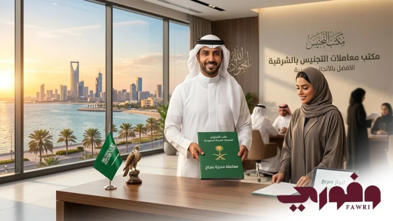 أفضل مكتب معاملة التجنيس بالشرقية