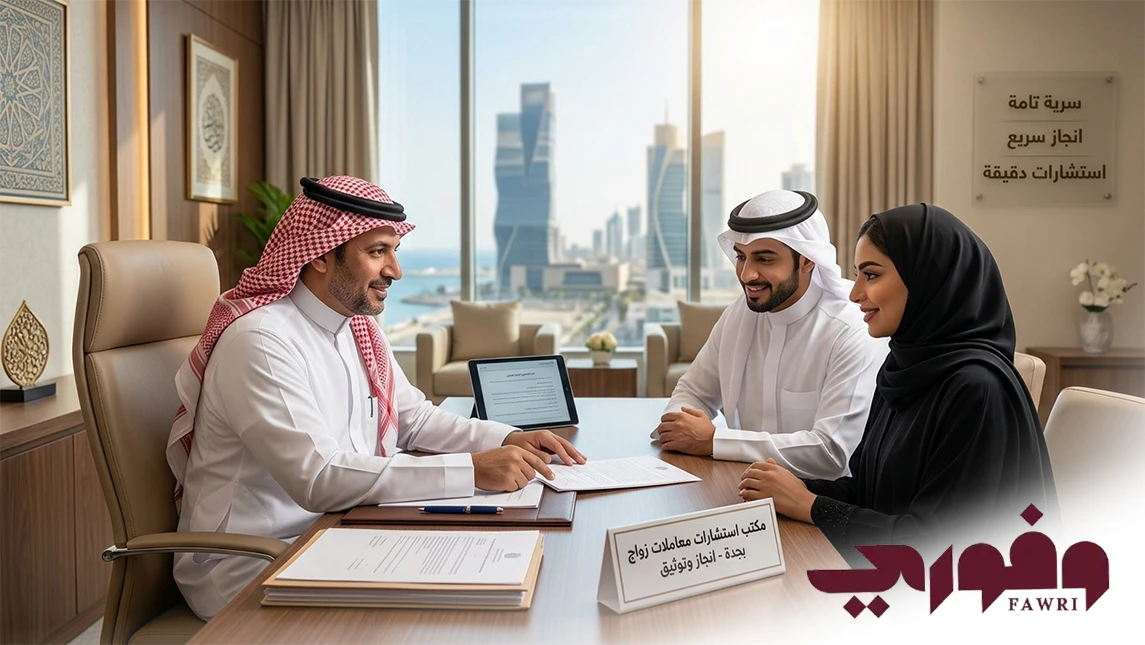 مكتب استشارات معاملات زواج بجدة