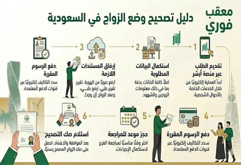 تصحيح وضع زواج