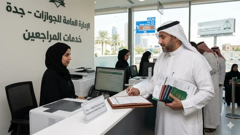 معقب جوازات جدة