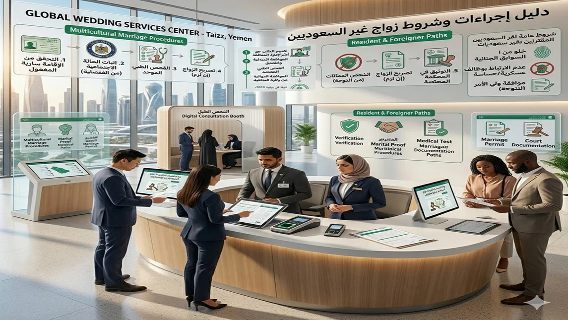 شروط الزواج في السعودية للأجانب
