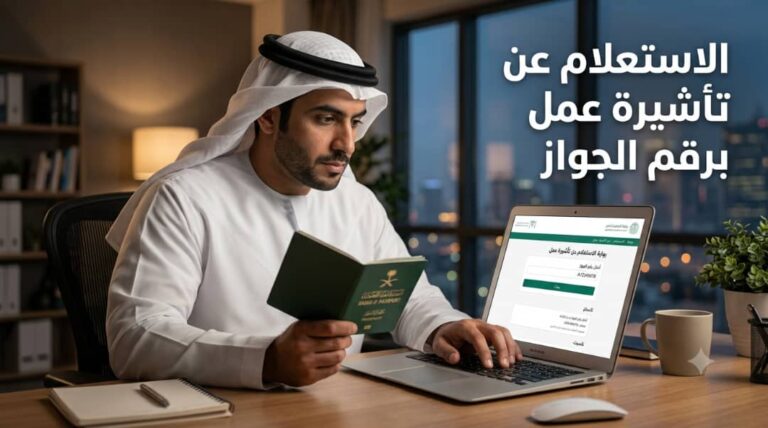 استعلام عن التأشيرة برقم الجواز